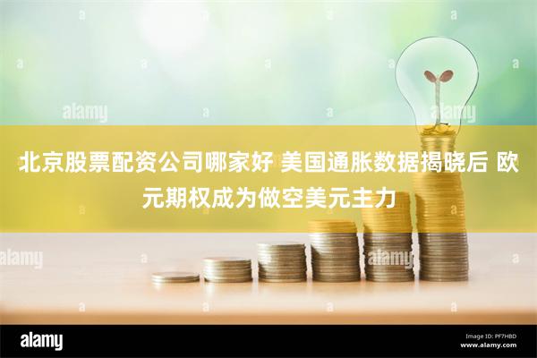 北京股票配资公司哪家好 美国通胀数据揭晓后 欧元期权成为做空美元主力